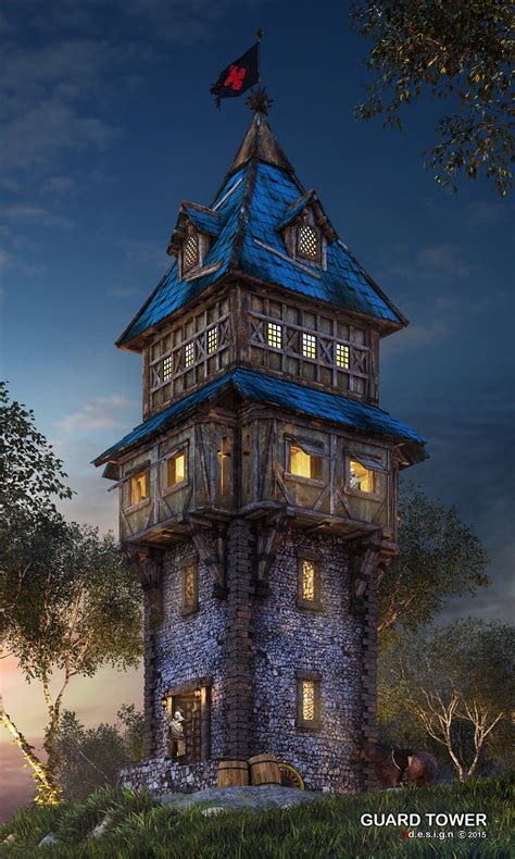 GUARD TOWER . . . Epic Medieval :: Behance