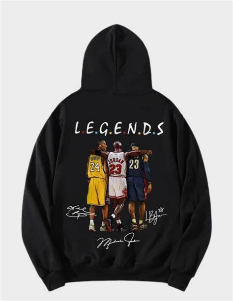 The Legends Pullover Hoodie – 99Jersey® Official | Basketball, Football ...