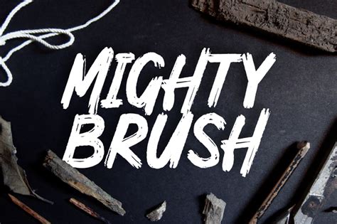 Mighty Brush Font | dafont.com