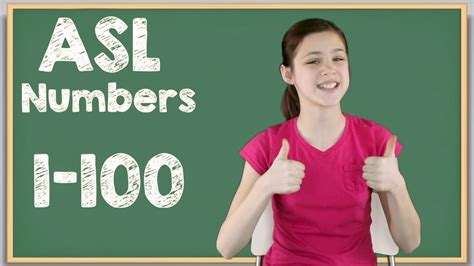 ASL Numbers 1-100 | Sign Language Numbers - YouTube