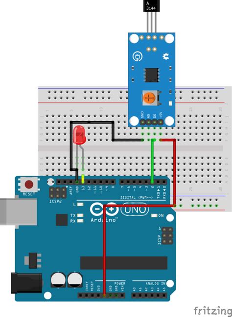 Using a Hall Effect Sensor with Arduino - Electronics-Lab