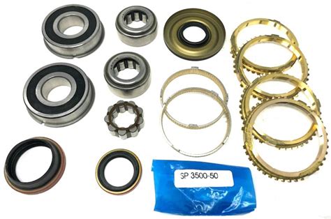 Jeep NV3550 Transmission Rebuild Kit with Synchro Rings, BK235FWS