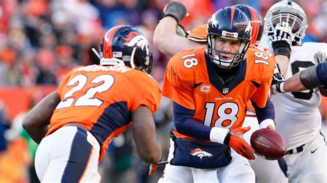 Broncos Raiders final score: Manning, Broncos clinch 2nd seed in ...