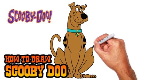 How To Draw Scooby Doo Really Easy Drawing Tutorial | eduaspirant.com