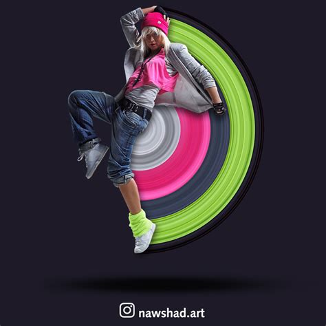 Circular Pixel Stretch Effect - Photoshop Tutorial ~ ND-Creative