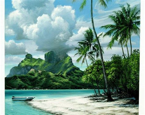 Tahiti Paradise & Tropical Surf Island Collection Fine Art | Etsy ...