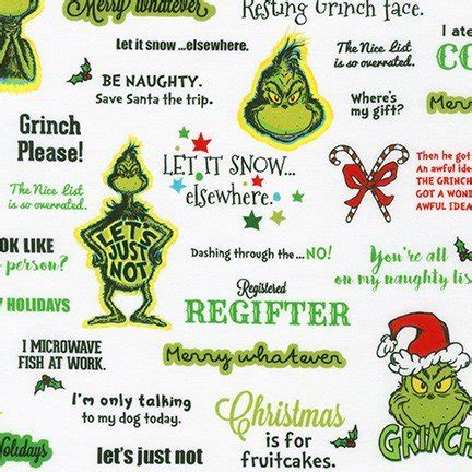 Grinch Sayings || How the Grinch Stole Christmas - 20280223