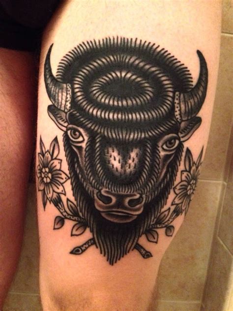 Buffalo Head Tattoo Designs - Luka-oSutton