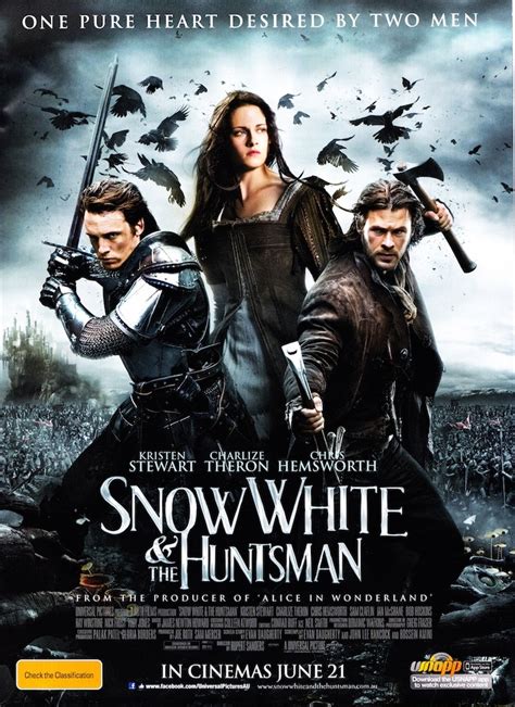 snow white and the huntsman movie poster