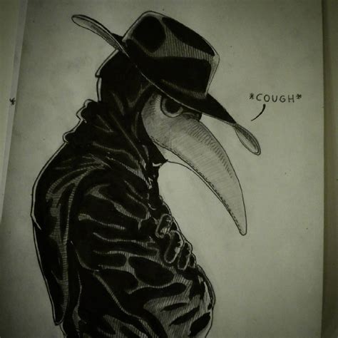 Plague Doctor Drawing at GetDrawings | Free download