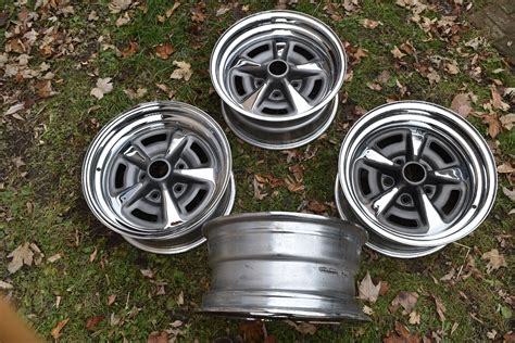 Set of 4 Pontiac Rally 2 Wheels New Open Box 15x7– FatMan's Garage, LLC