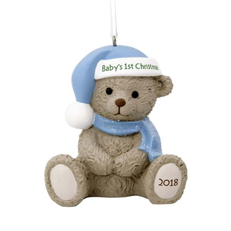 Hallmark Baby Boy's First Christmas 2018 Christmas Ornament - Walmart.com