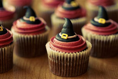Halloween Witch Cupcakes Free Stock Photo - Public Domain Pictures