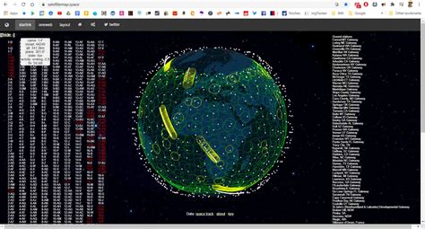 🛰️ Starlink light pollution - Link to live Starlink satellite map | B4X ...