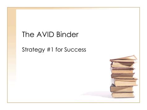 PPT - The AVID Binder PowerPoint Presentation, free download - ID:1129297