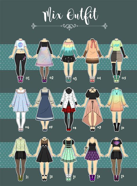 (CLOSED) Casual Outfit Adopts 07 by Rosariy on DeviantArt