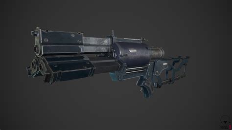 ArtStation - Pulse Rifle Dead Space