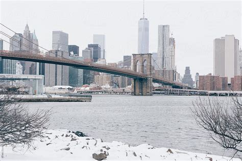 Brooklyn Bridge Winter Wallpapers - Top Free Brooklyn Bridge Winter Backgrounds - WallpaperAccess