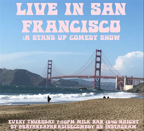 Live in San Francisco : A Stand Up Comedy Show