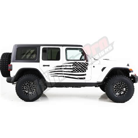 Sticker Flag Decal Compatible With Jeep Wrangler JL 2019 2020 - Etsy