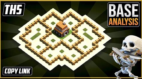 Xây Nhà Hall 5 | BEST Ultimate TH5 HYBRID/TROPHY[defense] Base 2020!! Town Hall 5 Hybrid Base ...