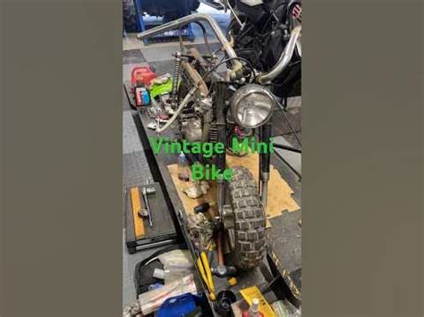 Vintage Mini Bike Restoration #monkey #kawasaki #vintageminibikes #restoration - YouTube