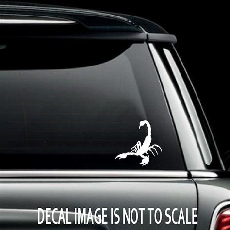 Scorpion Car Decal - Etsy