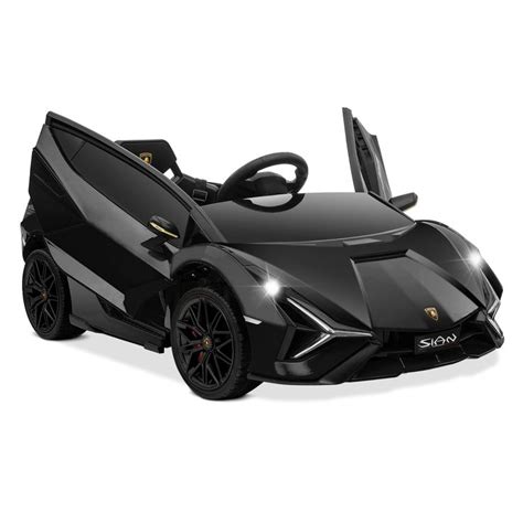 Kidzone Kids Electric Ride On 12V Licensed Lamborghini Sian Roadster ...