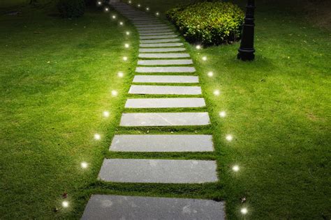 EZ YARD DOT - Outdoor LED Lights for Landscape or Hardscape Edges