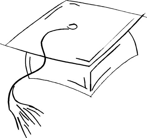 Free Graduation Cap Outline, Download Free Graduation Cap Outline png images, Free ClipArts on ...