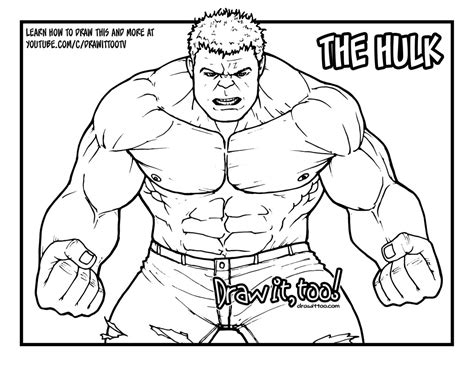 Gladiator Hulk Coloring Pages - Coloring and Drawing