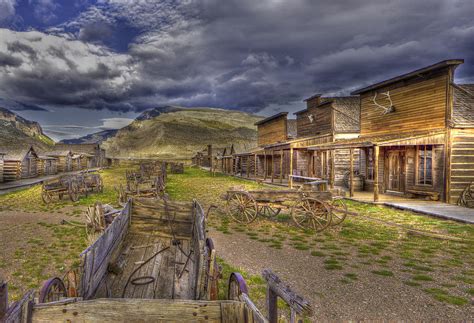 Old Trail Town Photograph by David Jefferis