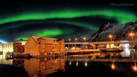 Aurora Borealis: Time-Lapse of the Northern Lights in Svolvær, Lofoten ...