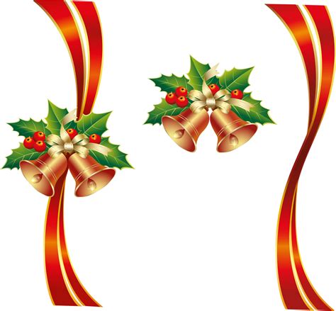 Christmas ribbon PNG image
