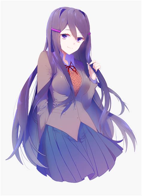 Doki Doki Literature Club Yuri - Yuri Ddlc Wallpaper Phone, HD Png Download - kindpng