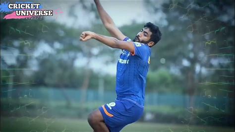 Jasprit Bumrah Bowling Action Slow-Motion - YouTube