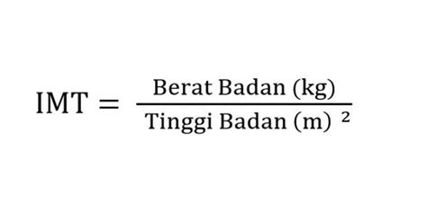 Bagaimana Cara Menghitung Indeks Massa Tubuh Yang Benar