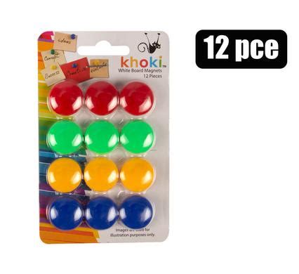 Whiteboard Magnets 12Pc | BeMata