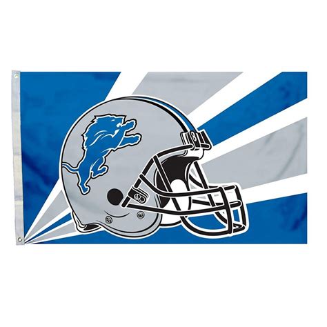 3' x 5' Detroit Lions Flag | Flagpole-To-Go – Dynamic Brands