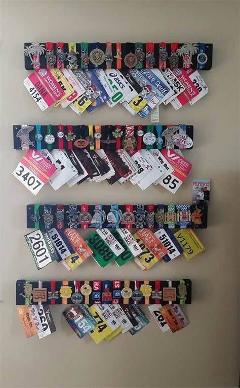 Running Medal Display | Running medals, Running medal display, Race ...