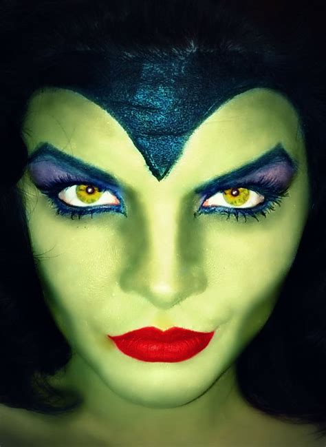 Maleficent make up by Michelle Bullock