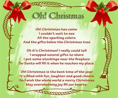 Best Christmas Poems - All About Christmas