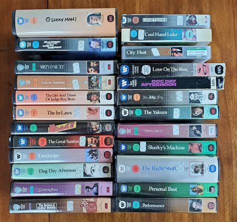 Vintage Warner Bros. Clamshell VHS Movies PICK 1: Countdown - Etsy Canada