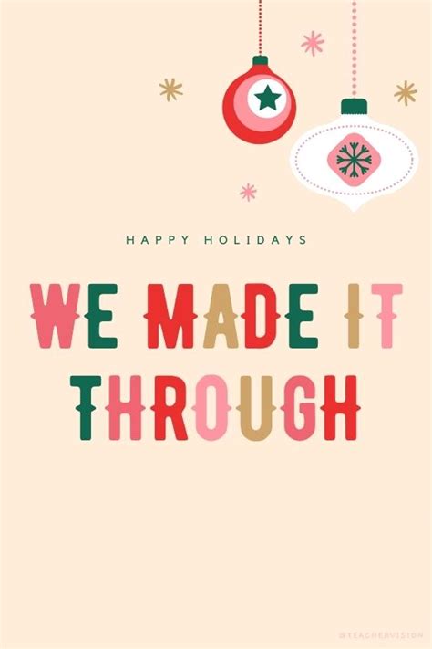 Christmas Card Ideas for Teachers | 10 Digital Cards - TeacherVision