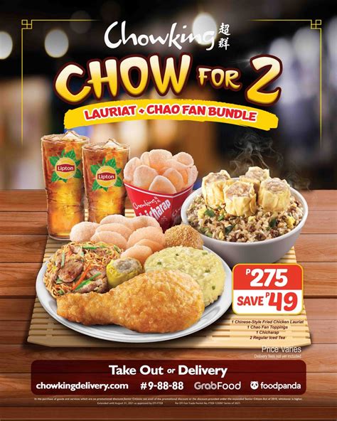 Chowking – CHOW for 2 Promo | Manila On Sale