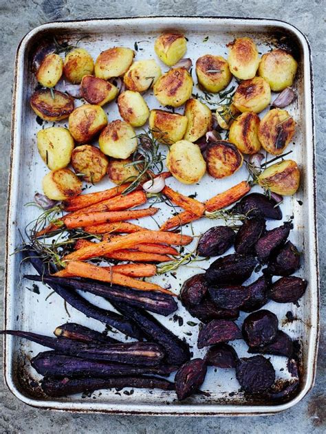 Jamie Oliver Christmas Dinner Honey roasted vegetables