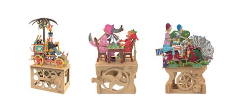 The Fascinating World of Wooden Automata Kits – shop.ilobuild.com