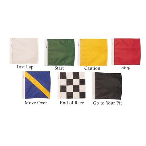 Auto Racing Flag Set 24' x 24'