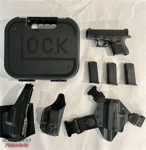 Glock 26 Gen5 9mm w/3 mags & 3 Holsters | Northwest Firearms