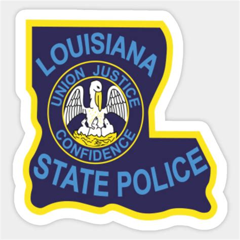 Louisiana State Police - Lsp - Sticker | TeePublic